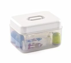 Meilleure vente 😍 THERMOBABY Sterilisateur Micro Onde Blanc Muguet 😍