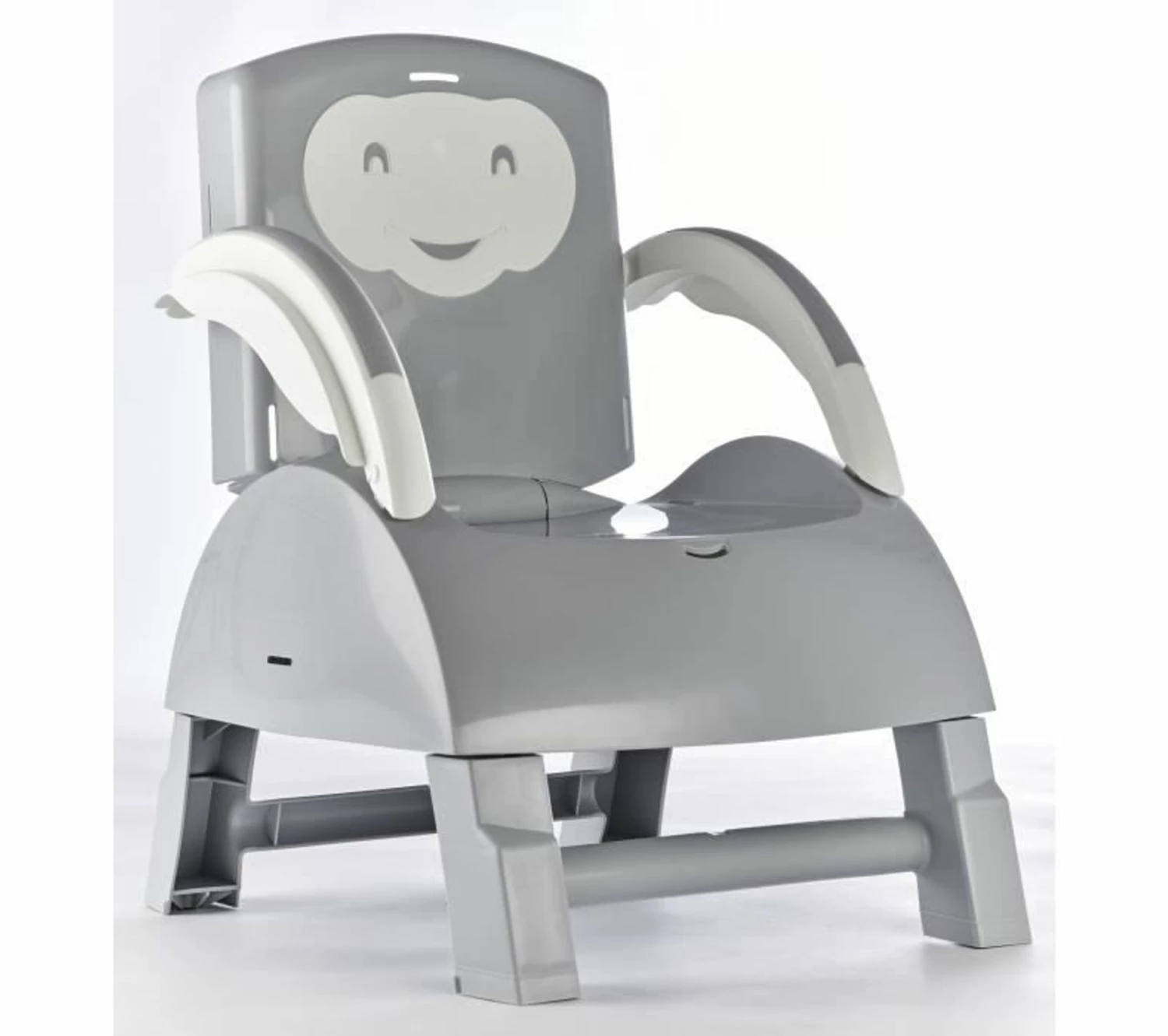 Tout neuf 😀 THERMOBABY Rehausseur De Chaise 2 En 1 Gris Charme 👍 4 Tout neuf 😀 THERMOBABY Rehausseur De Chaise 2 En 1 Gris Charme 👍 – Image 2