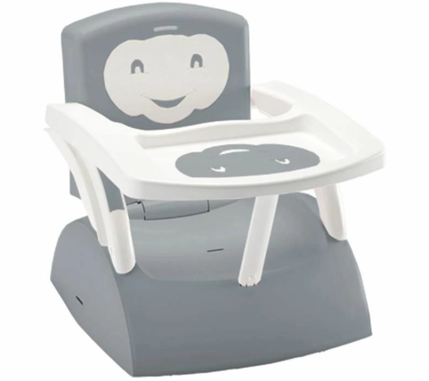 Tout neuf 😀 THERMOBABY Rehausseur De Chaise 2 En 1 Gris Charme 👍 3 Tout neuf 😀 THERMOBABY Rehausseur De Chaise 2 En 1 Gris Charme 👍