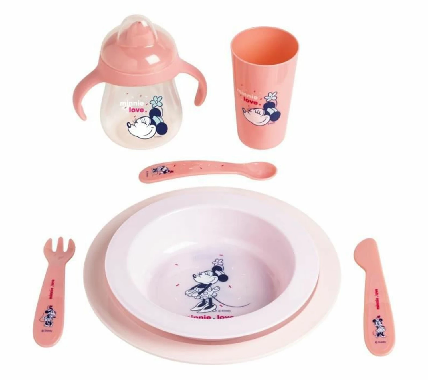Promo 👍 DISNEY Minnie Lot De Couverts : Fourchette, Cuillere Et Couteau - ⭐ 5 Promo 👍 DISNEY Minnie Lot De Couverts : Fourchette, Cuillere Et Couteau - ⭐ – Image 3