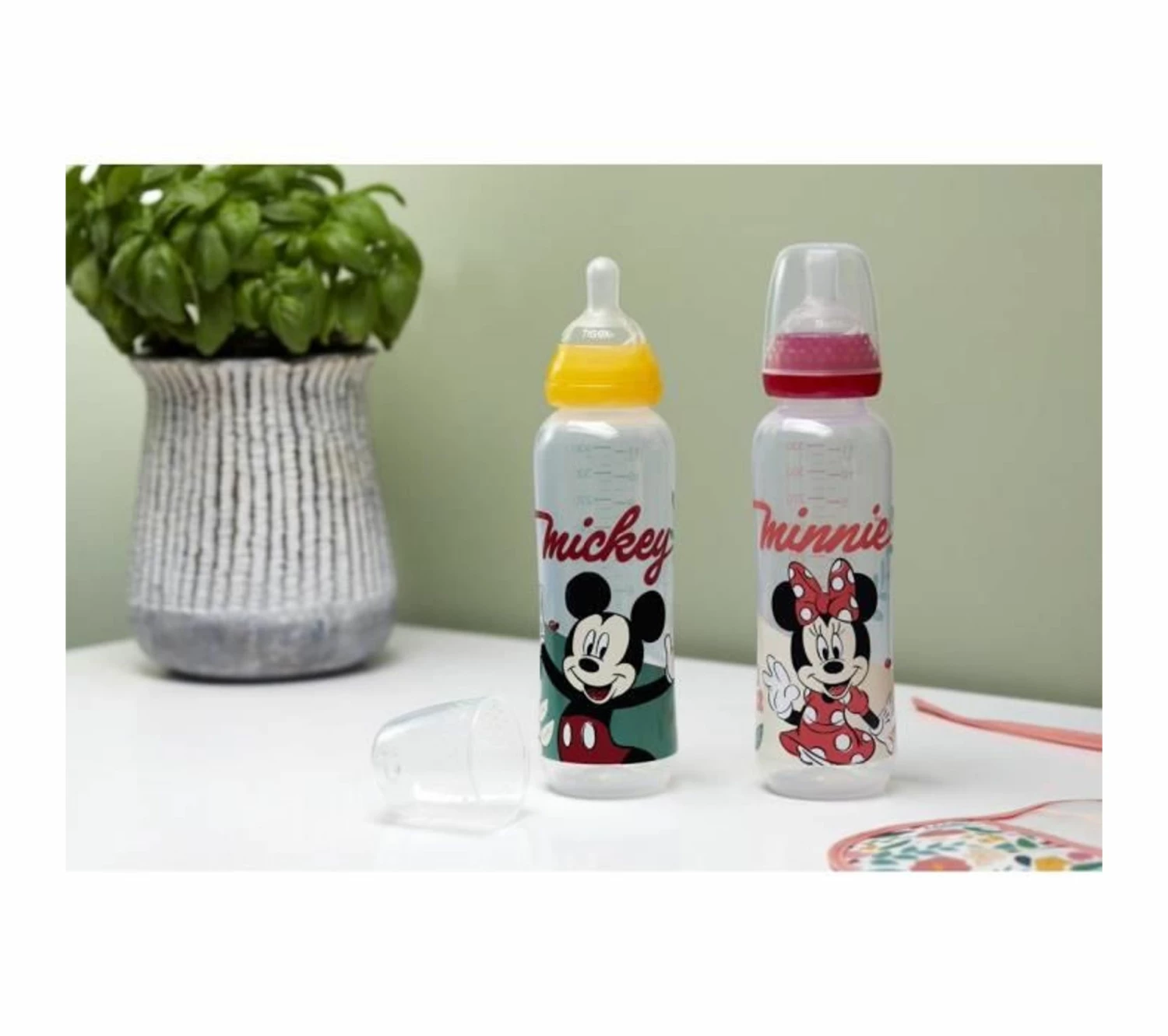 Le moins cher ✨ TIGEX Biberon Col Etroit Air Control Tétine Silicone +6 Mois Mickey 330ml 😀 4 Le moins cher ✨ TIGEX Biberon Col Etroit Air Control Tétine Silicone +6 Mois Mickey 330ml 😀 – Image 2