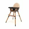 Meilleure vente ⌛ AT4 Chaise Haute Confort - Marron 🧨 -Le repas de bébé Soldes 3294459444059 Q