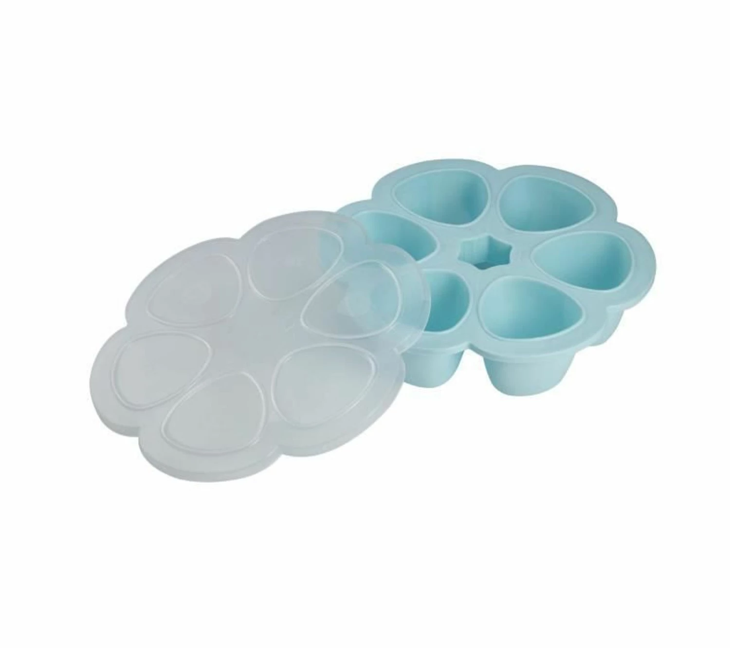 Le moins cher 🔔 BEABA Multiportions Silicone 6x150 Ml Bleu ✔️ 5 Le moins cher 🔔 BEABA Multiportions Silicone 6x150 Ml Bleu ✔️ – Image 3