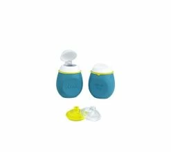 Vente flash 🎁 BEABA Lot Portion De Conservation Squeezportion + Gourde Babysqueez 2 En 1 Pour Bébé/enfant,2x180 Ml ✨