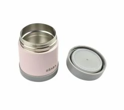 Meilleure affaire 😀 BEABA Portion De Conservation Inox Isotherme 300 Ml (dark Mist/light Pink) 🔔 -Le repas de bébé Soldes 3384349129088 D