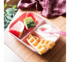 Meilleur prix ✨ BEABA Set Repas Bébé, Avec Ventouse, Anti Dérapant, Assiette Silicone Compartimentée + Cuillere 🔔 9 Meilleur prix ✨ BEABA Set Repas Bébé, Avec Ventouse, Anti Dérapant, Assiette Silicone Compartimentée + Cuillere 🔔 -Le repas de bébé Soldes 3384349134563 A