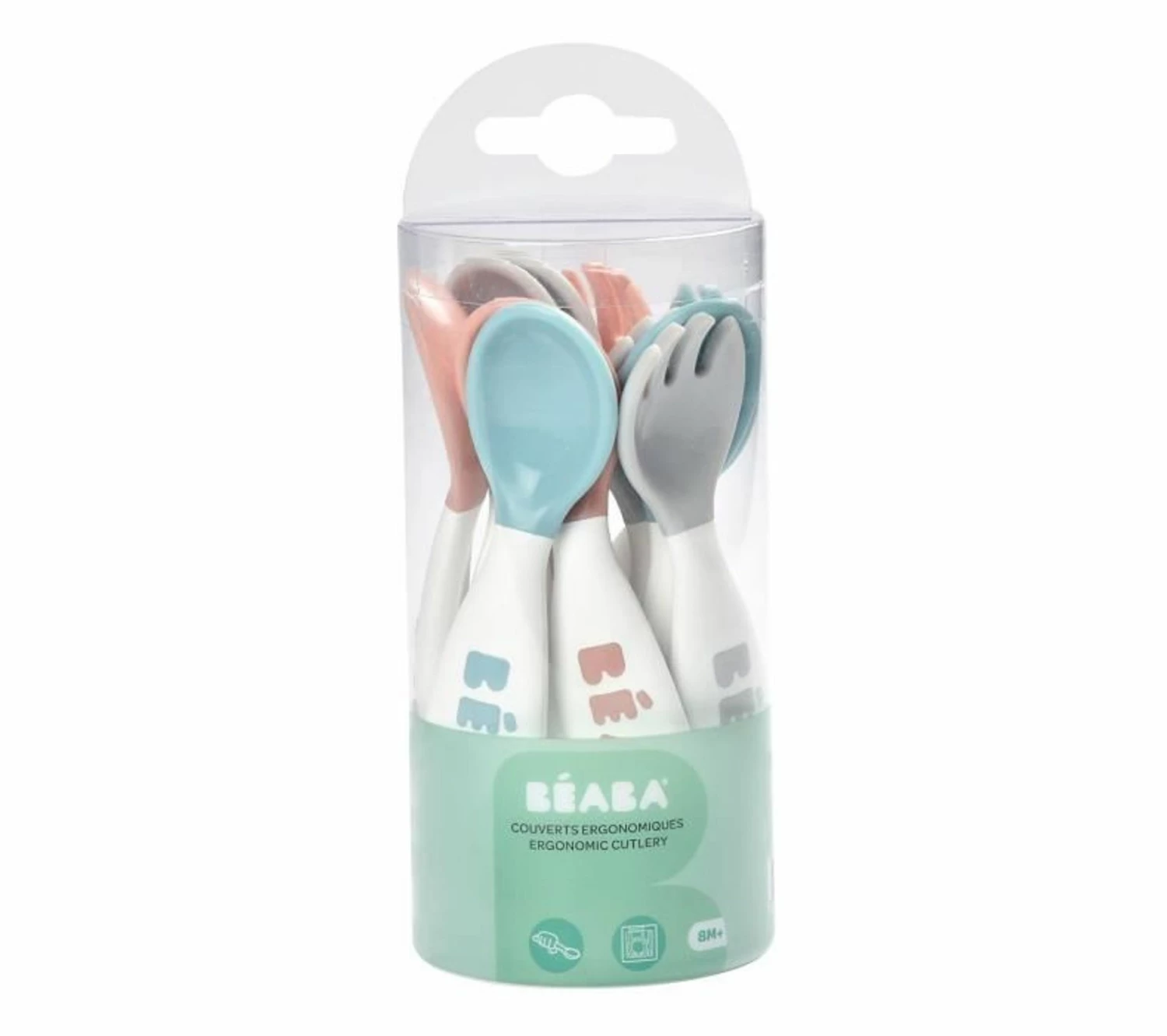 Meilleure affaire ⌛ BEABA Lot De 6 Cuilleres Ergonomique + 4 Fourchettes (old Pink+airy Green+light Mist) 💯 3 Meilleure affaire ⌛ BEABA Lot De 6 Cuilleres Ergonomique + 4 Fourchettes (old Pink+airy Green+light Mist) 💯