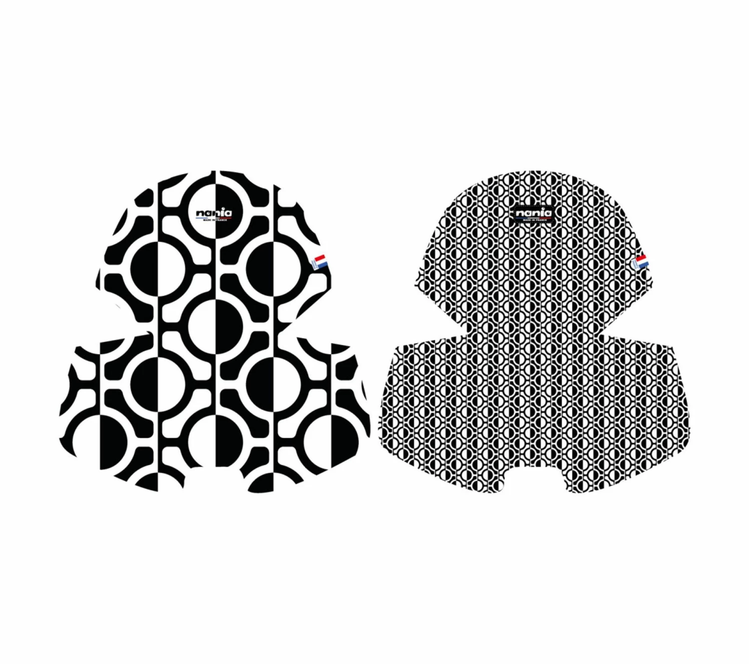 Coupon 💯 NANIA Chaise Haute Blanche Et Hêtre Coussin Décor Geometric 70s 🎉 5 Coupon 💯 NANIA Chaise Haute Blanche Et Hêtre Coussin Décor Geometric 70s 🎉 – Image 3