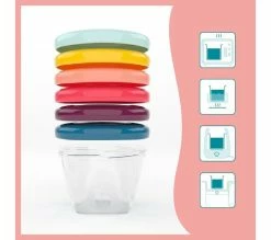 Tout neuf 👍 BABYMOOV Babybols Kit M - 6 X 180 Ml - Pots De Conservation Hermétiques ✨ 11 Tout neuf 👍 BABYMOOV Babybols Kit M - 6 X 180 Ml - Pots De Conservation Hermétiques ✨ -Le repas de bébé Soldes 3661276147355 Z1