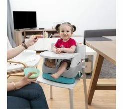 Bon marché 😀 BADABULLE Réhausseur De Chaise Home And Go Grey ⌛ -Le repas de bébé Soldes 3661276165236 D