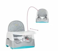 Bon marché 😀 BADABULLE Réhausseur De Chaise Home And Go Grey ⌛