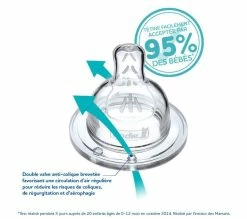 Meilleure vente 🔔 DODIE Lot De 2 Biberons Sensation+ 270ml Garçon ⌛ -Le repas de bébé Soldes 3700763502229 A