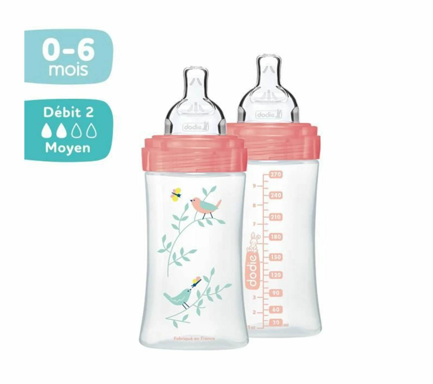Offres 🧨 DODIE Lot De 2 Biberons Sensation+ 270ml 👏 5 Offres 🧨 DODIE Lot De 2 Biberons Sensation+ 270ml 👏 – Image 3