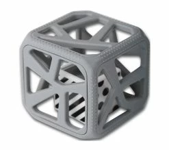 Meilleure vente ⌛ MALARKEY KIDS Cube De Dentition Gris Clair 7,5 Cm De Côté 🤩