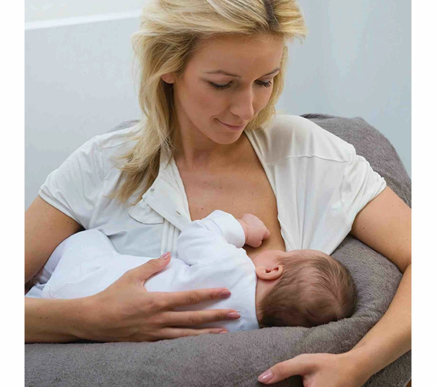 Remise 🌟 BABYLONIA Housse Pour Coussin Allaitement Form Fix Taupe Taille Unique 💯 5 Remise 🌟 BABYLONIA Housse Pour Coussin Allaitement Form Fix Taupe Taille Unique 💯 – Image 3