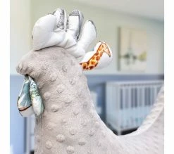 Sortie 👍 SEVIRA KIDS Coussin De Maternité Poule, Safari Gris Clair 50 X 40 Cm 🌟 -Le repas de bébé Soldes 3700970546580 D