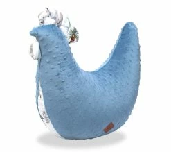 Vente flash ✨ SEVIRA KIDS Coussin De Maternité Poule, Safari Denim 50 X 40 Cm 🥰