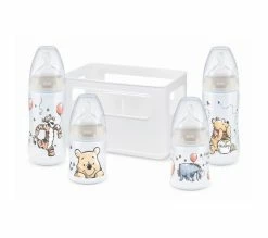 Bon marché 💯 NUK Set Casier Fc+ Tc 2 X 150ml + 2 X 300ml Winnie ✔️