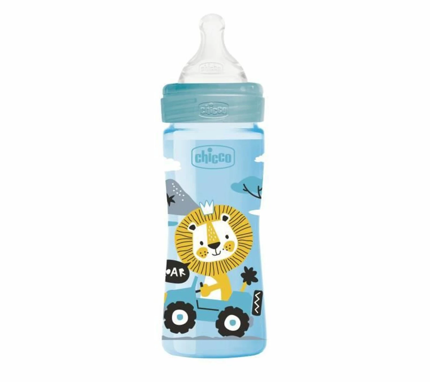 Remise ❤️ CHICCO Biberon Bienetre 250ml Tétine Silicone Flux Moyen 2m+ Bleu 🌟 5 Remise ❤️ CHICCO Biberon Bienetre 250ml Tétine Silicone Flux Moyen 2m+ Bleu 🌟 – Image 3