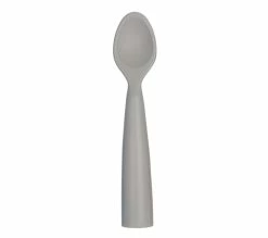 Acheter 😉 MINIKOI Cuillère Bébé En 100% Silicone Gris 6 Mois Et + 🛒