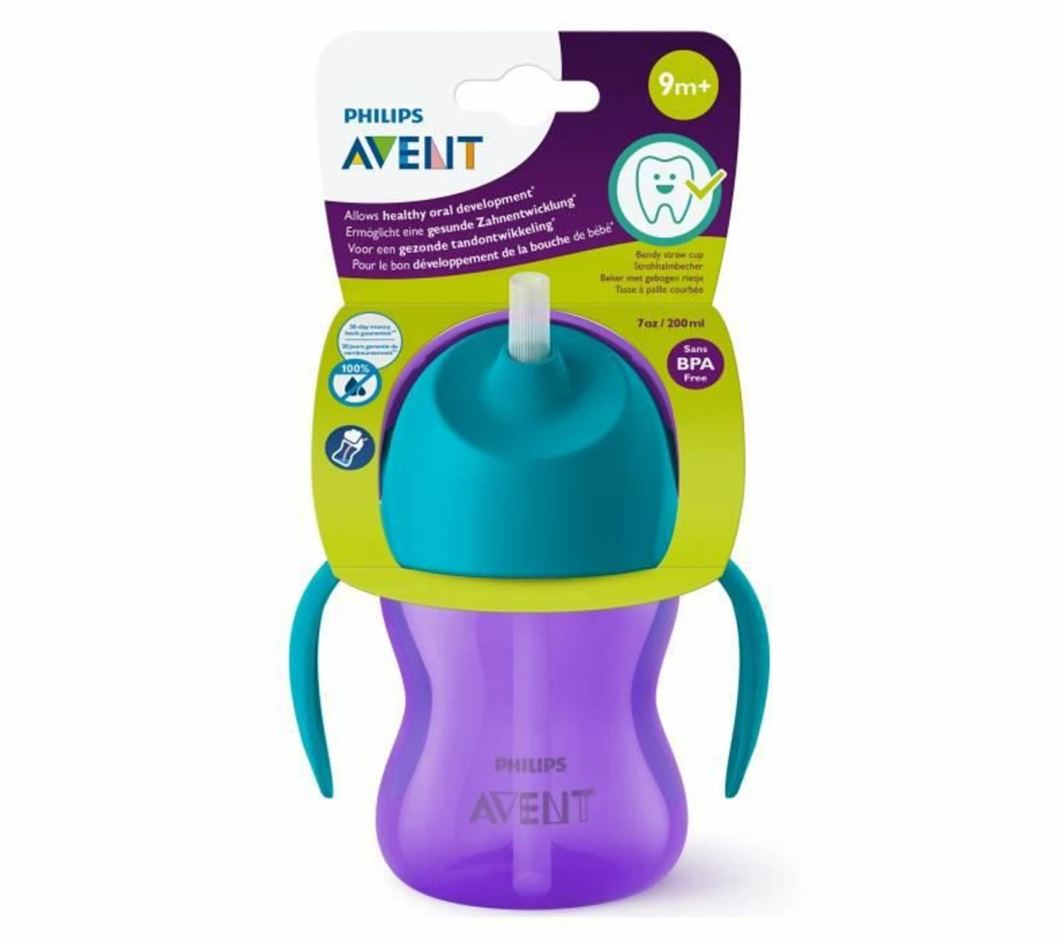Acheter 🤩 PHILIPS AVENT Scf796/02 Tasse A Paille - 200ml - 9 Mois+ - Paille Flexible - Ouverture Anti Fuites 😉 6 Acheter 🤩 PHILIPS AVENT Scf796/02 Tasse A Paille - 200ml - 9 Mois+ - Paille Flexible - Ouverture Anti Fuites 😉 – Image 4