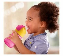 Bon marché 😉 PHILIPS AVENT Scf798/02 Tasse A Paille 300ml 12 Mois+ Rose/jaune 🧨 -Le repas de bébé Soldes 8710103781981 A