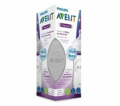 Grosses soldes 👍 PHILIPS AVENT Scf053/17 Biberon Natural Verre 240ml 😍 -Le repas de bébé Soldes 8710103876229 D