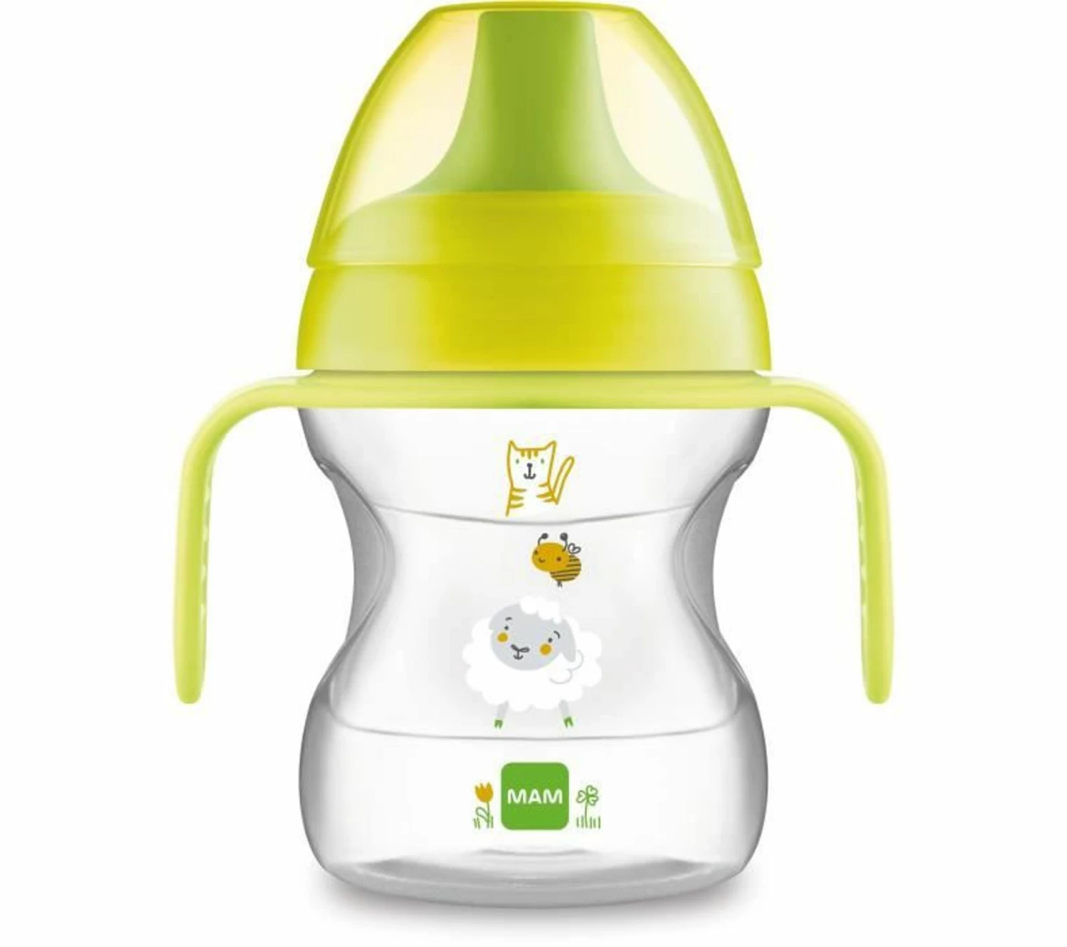 Sortie 🥰 MAM Tasse Dapprentissage 190 Ml - Décorée Bec Souple Avec Anse - Coloris Aléatoires 🔔 5 Sortie 🥰 MAM Tasse Dapprentissage 190 Ml - Décorée Bec Souple Avec Anse - Coloris Aléatoires 🔔 – Image 3